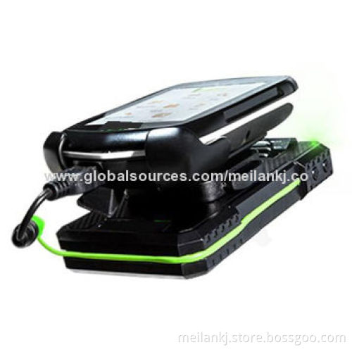 Water-resistant bicycle power bank with high brightness flashlight, SOS function